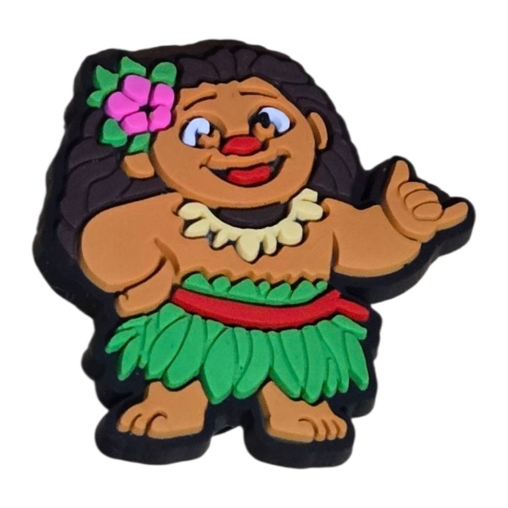 Moana Croc Shoe Charms | Cartoon Jibbitz Style Accessories | Fits Crocs Disney